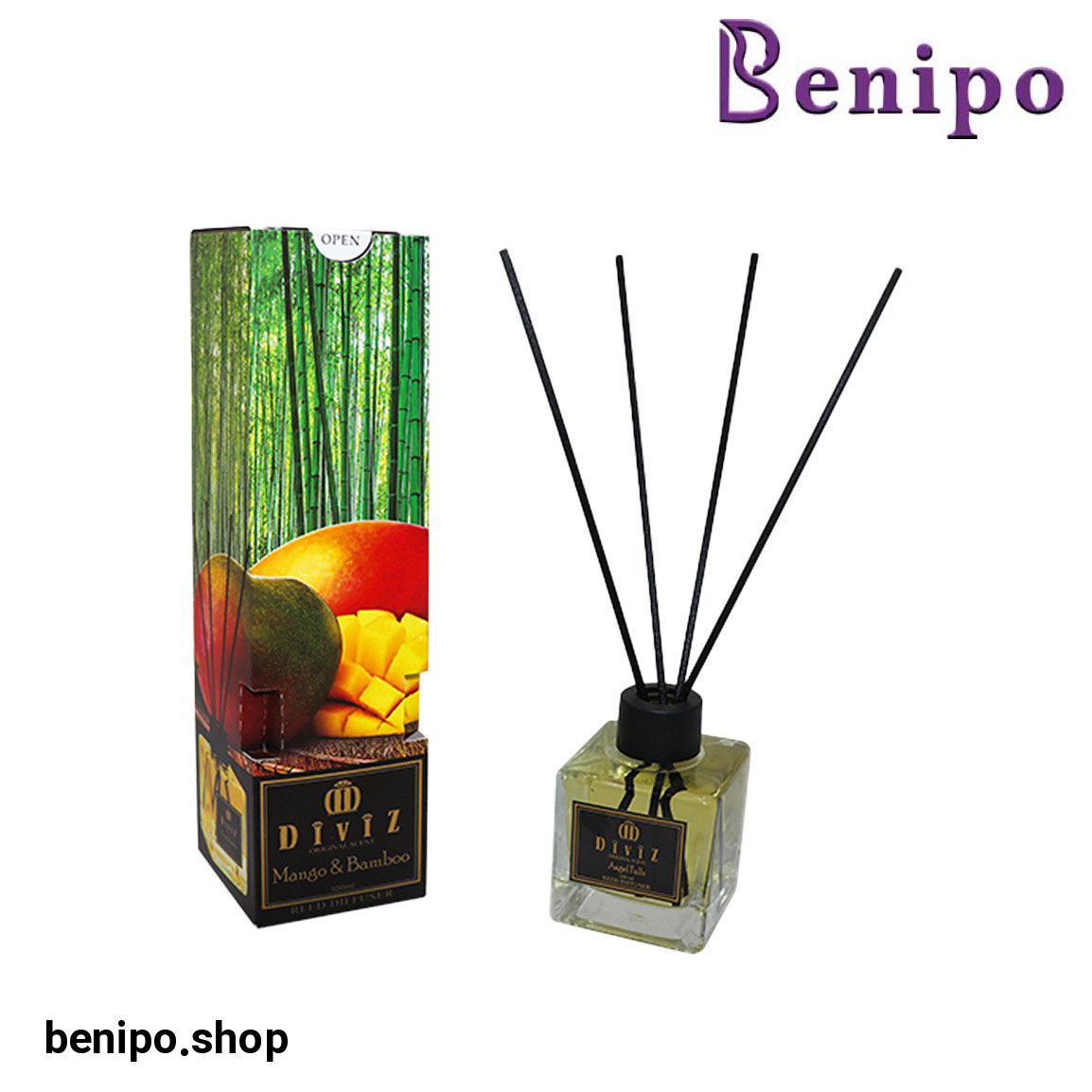 خوشبو کننده هوا مدل Mango and bamboo حجم 100 میلی لیتر