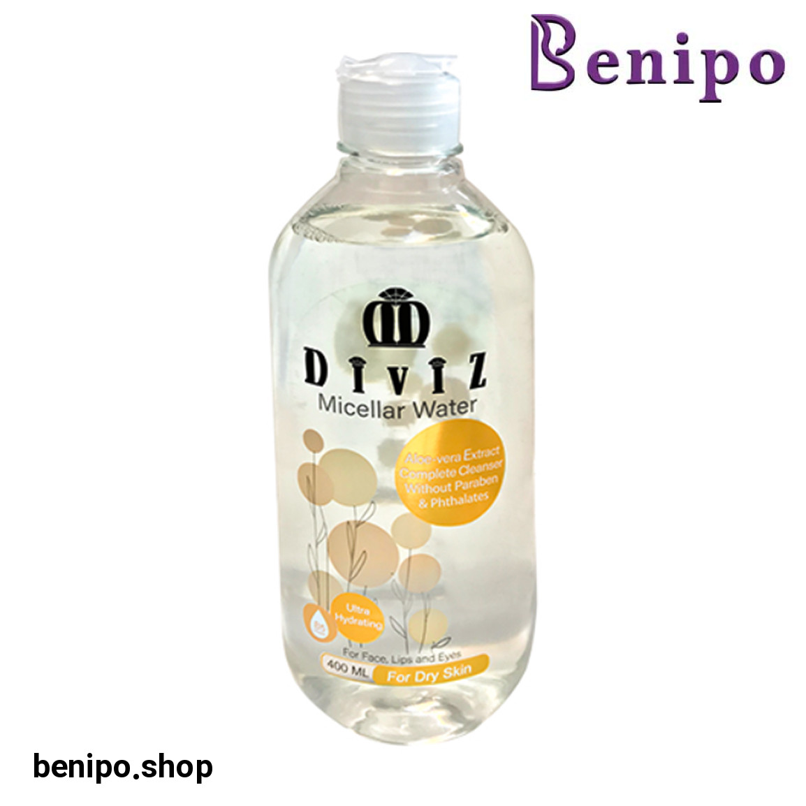 محلول پاک کننده آرایش مناسب پوست خشک حجم 400 میلی لیتر