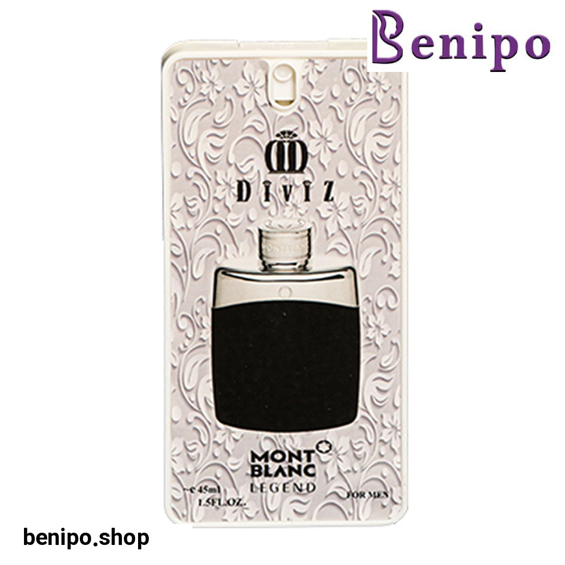 عطر جیبی مردانه مدل Mont Blanc Legend حجم 45 میلی لیتر