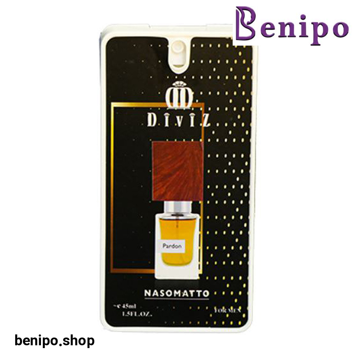 عطر جیبی مردانه مدل Nasomatto Pardon حجم 45 میلی لیتر