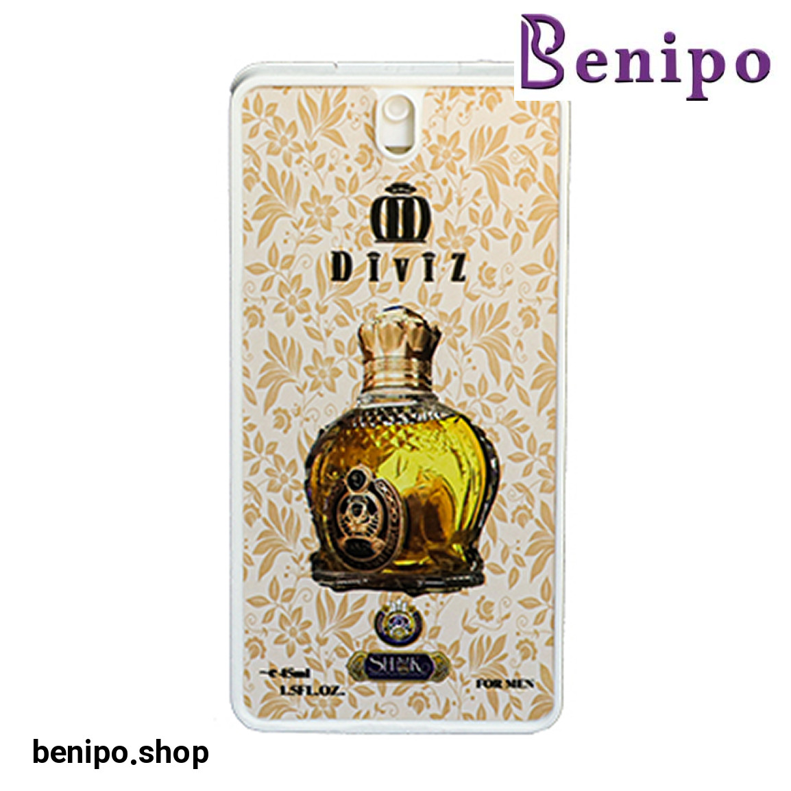 عطر جیبی مردانه مدل SHAIK Gold حجم 45 میلی لیتر