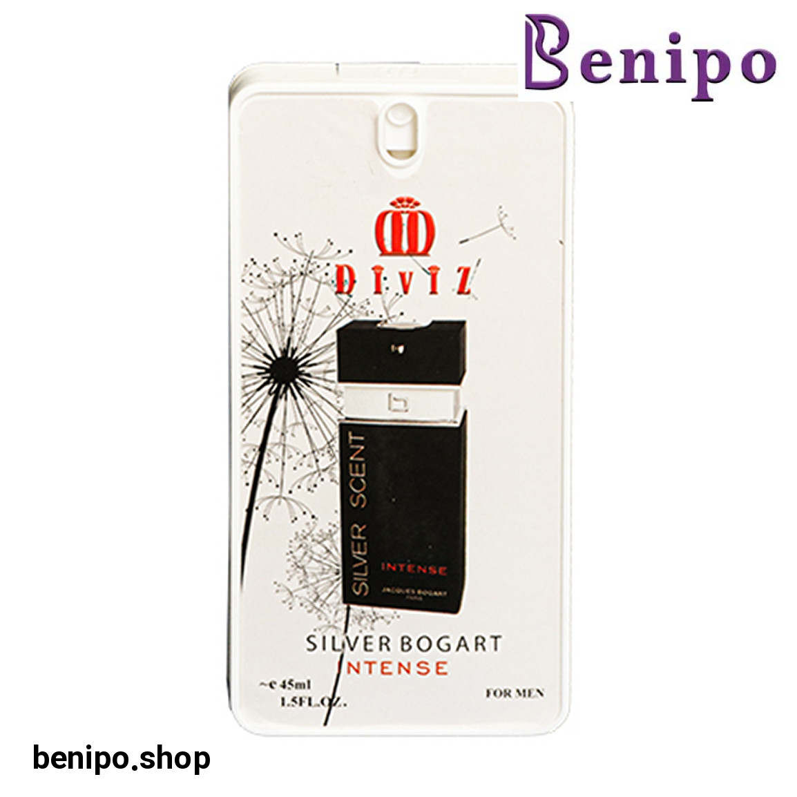 عطر جیبی مردانه مدل Silver Scent حجم 45 میلی لیتر