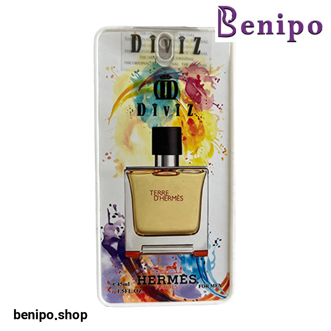 عطر جیبی مردانه مدل Terre d'Hermes حجم 45 میلی لیتر