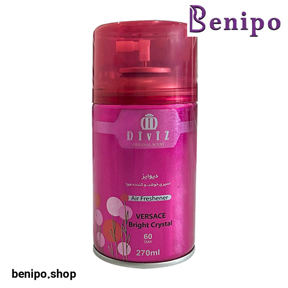 اسپری خوشبو کننده و تصفیه کننده هوا مدل Versace Bright Crystal حجم 270 میلی لیتر