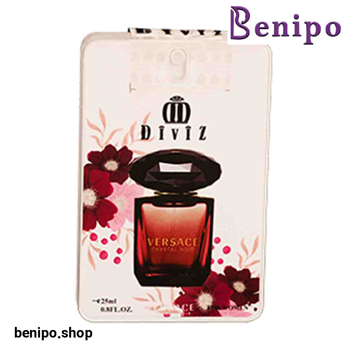 ادوپرفیوم زنانه مدل Versace Crystal Noir حجم 25 میلی لیتر