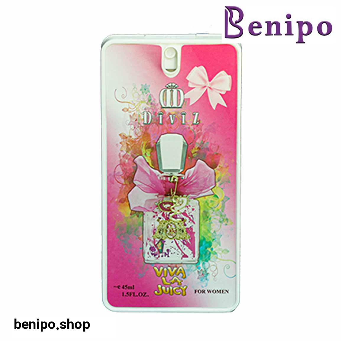 عطر جیبی زنانه مدل Viva la Juicy حجم 45 میلی لیتر