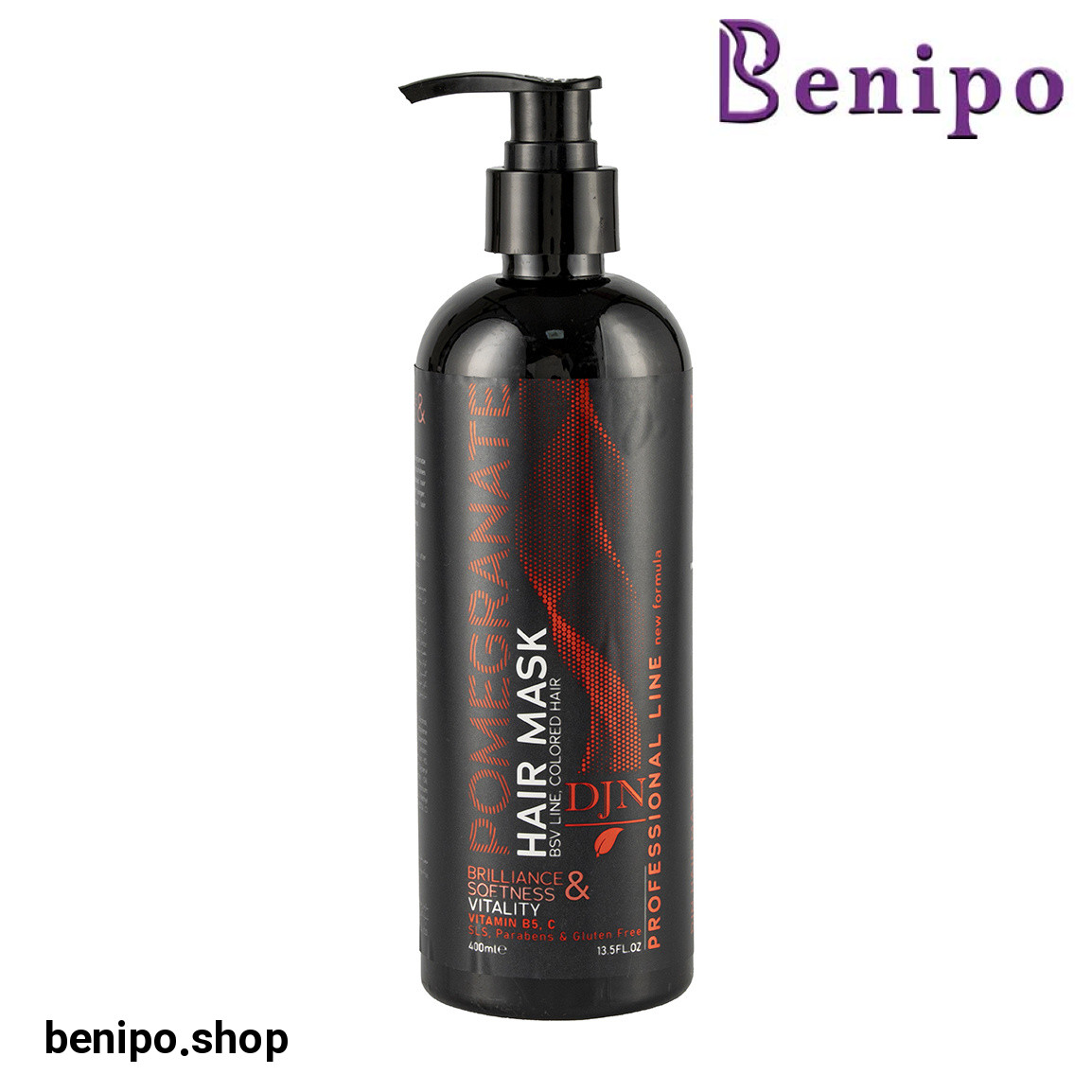 ماسک مو مناسب مو رنگ شده حاوی عصاره انار حجم 400 میلی لیتر