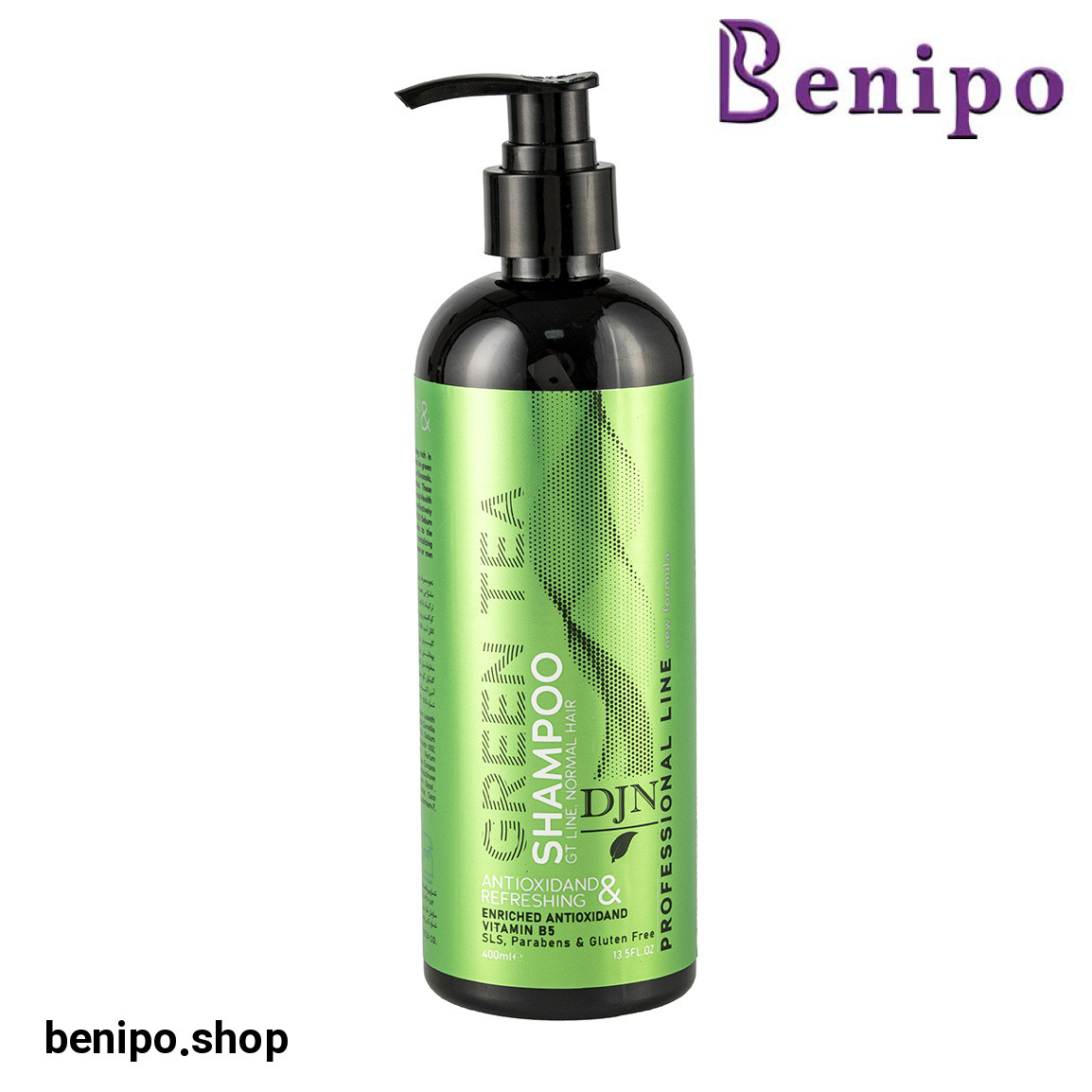 شامپو احیاء کننده مو حاوی عصاره چای سبز حجم 400 میلی لیتر