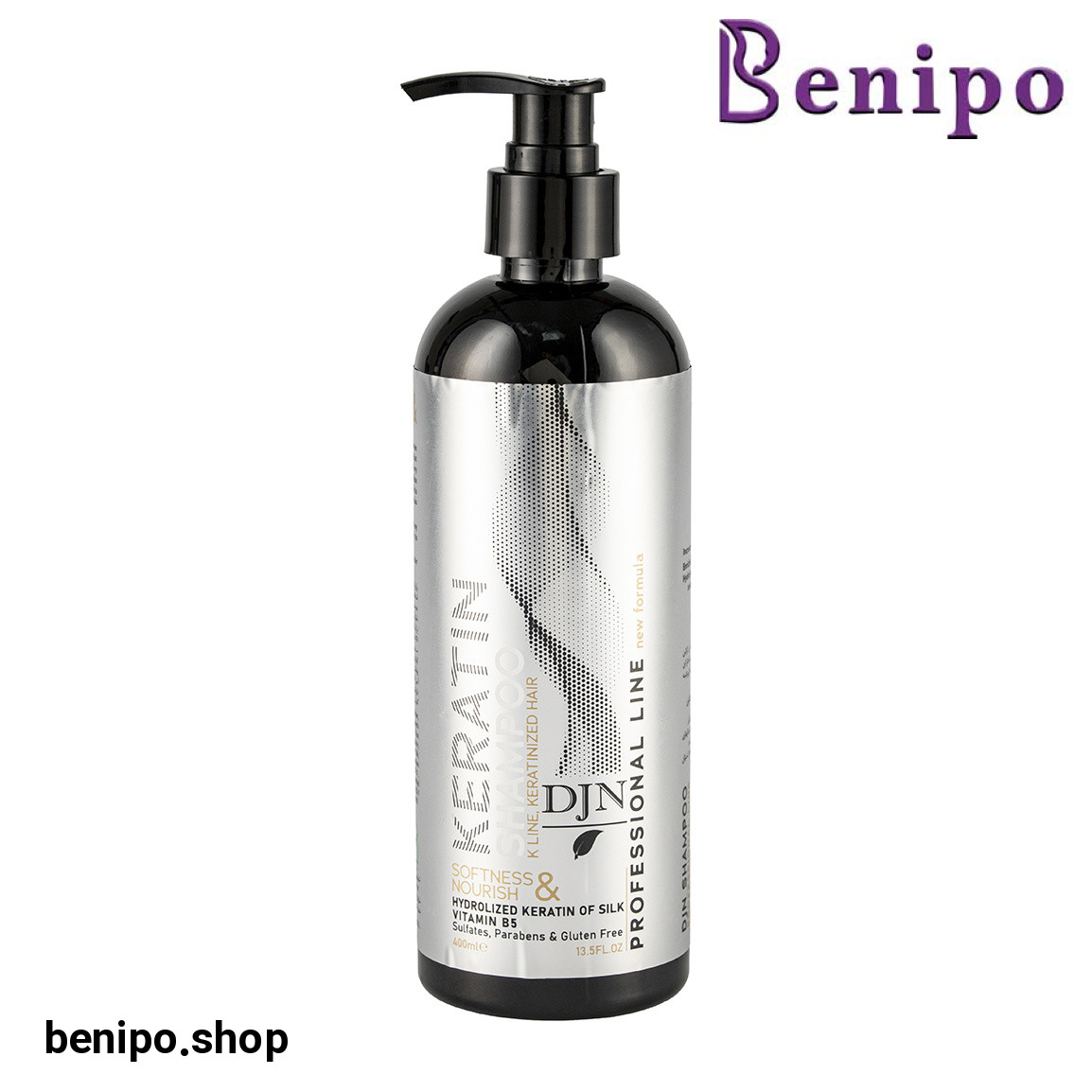 شامپو مناسب مو کراتین شده حجم 400 میلی لیتر