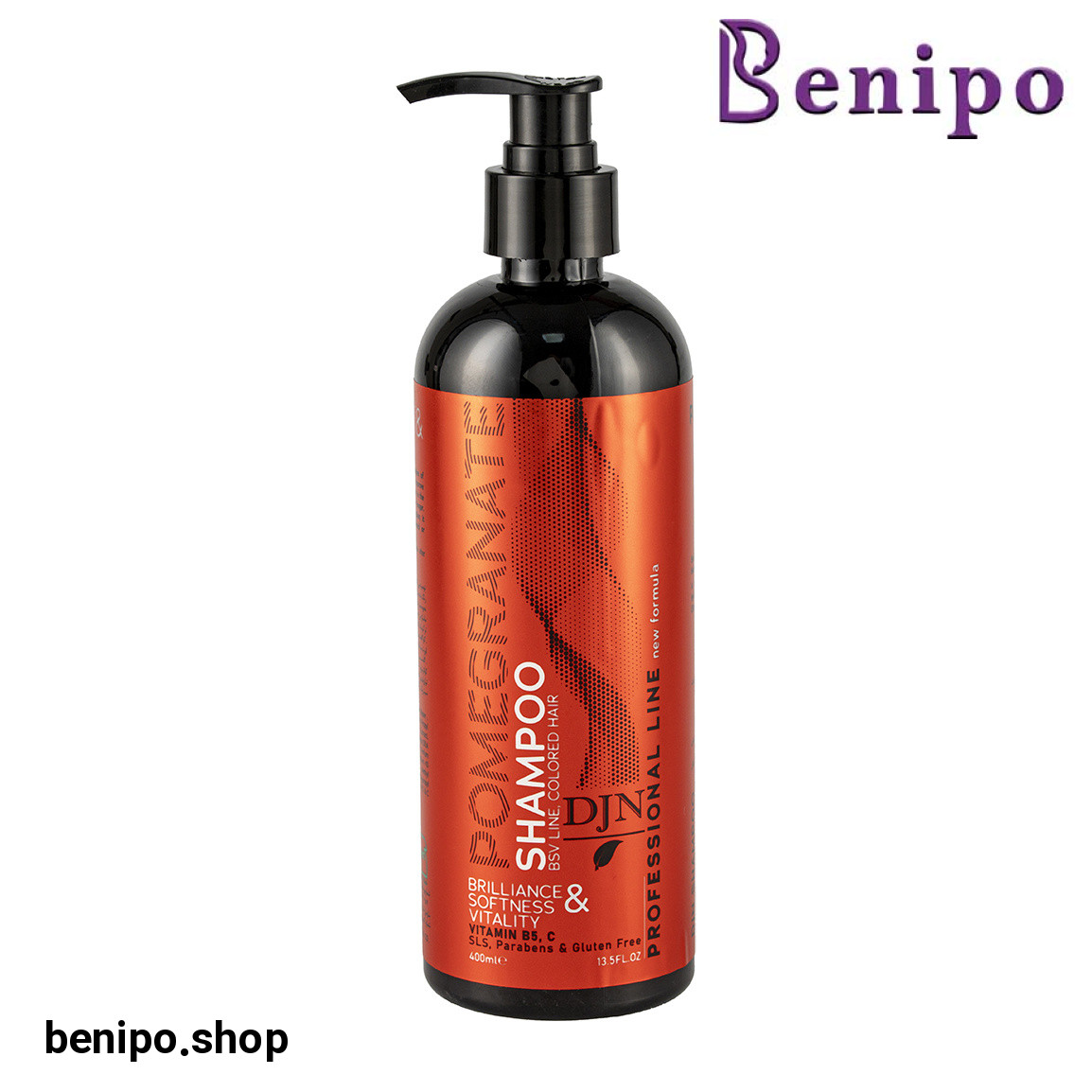 شامپو مناسب مو رنگ شده حاوی عصاره انار 400 میلی لیتر