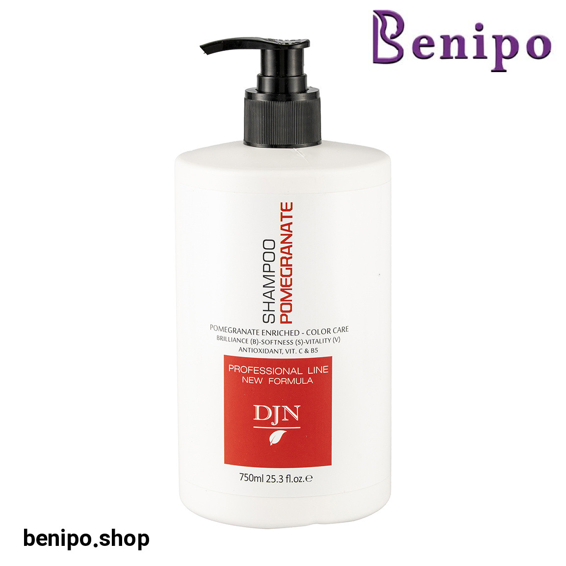 شامپو مناسب موهای رنگ شده حاوی عصاره انار 750 میلی لیتر