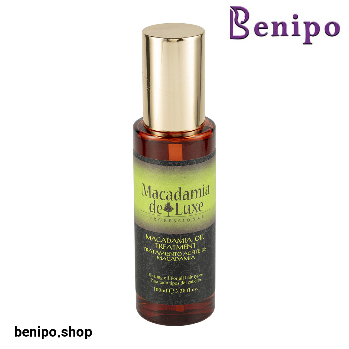 روغن مو ماکادمیا حجم 100 میلی لیتر