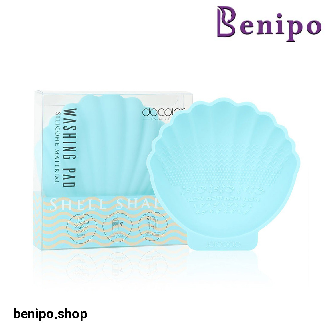 مت پاک کننده براش طرح صدفی