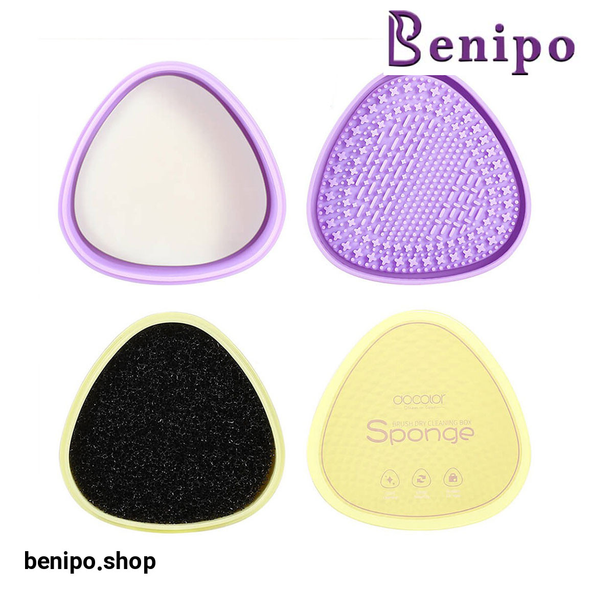 ست صابون و تمیز کننده براش