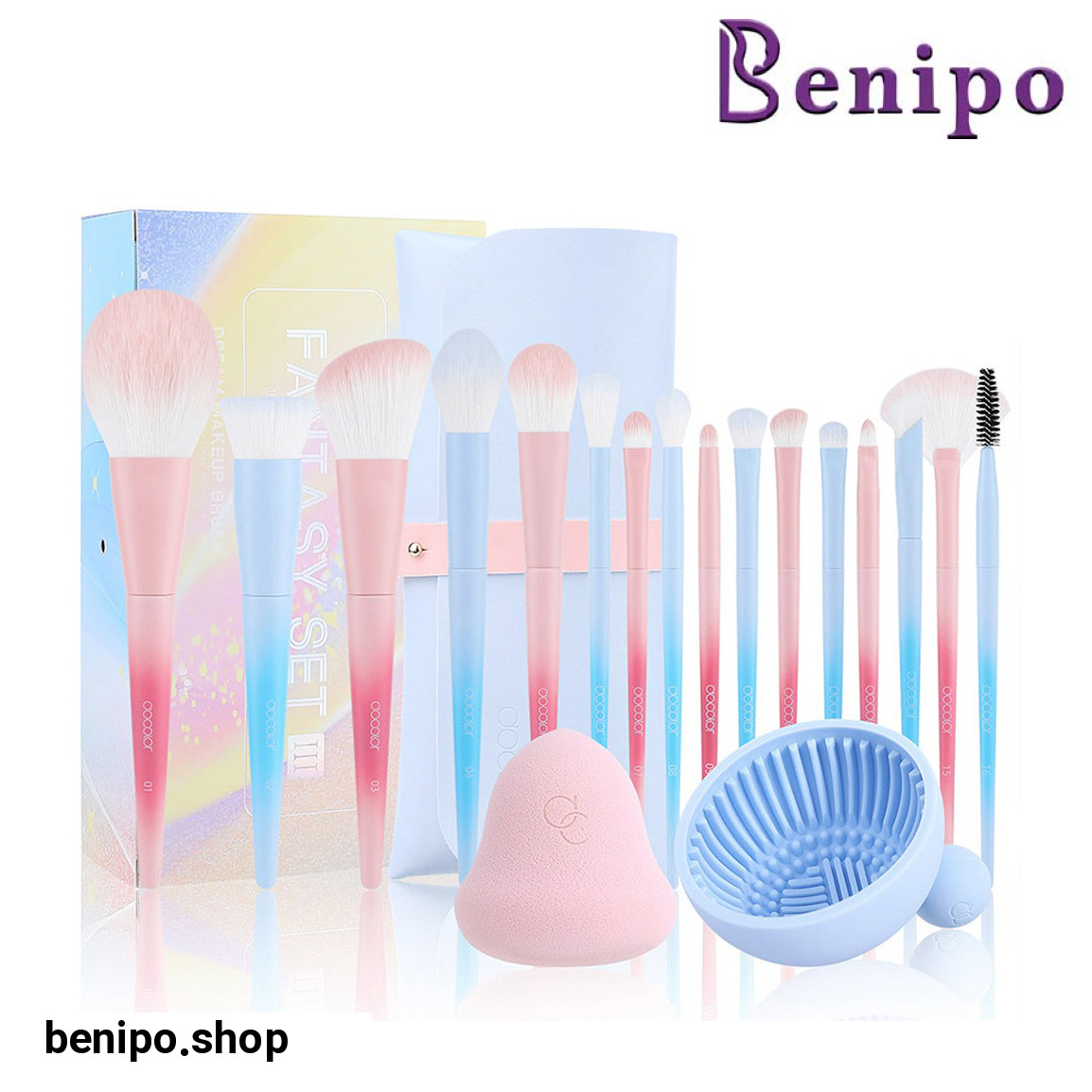 ست براش مدل Fantasy بسته 16 عددی