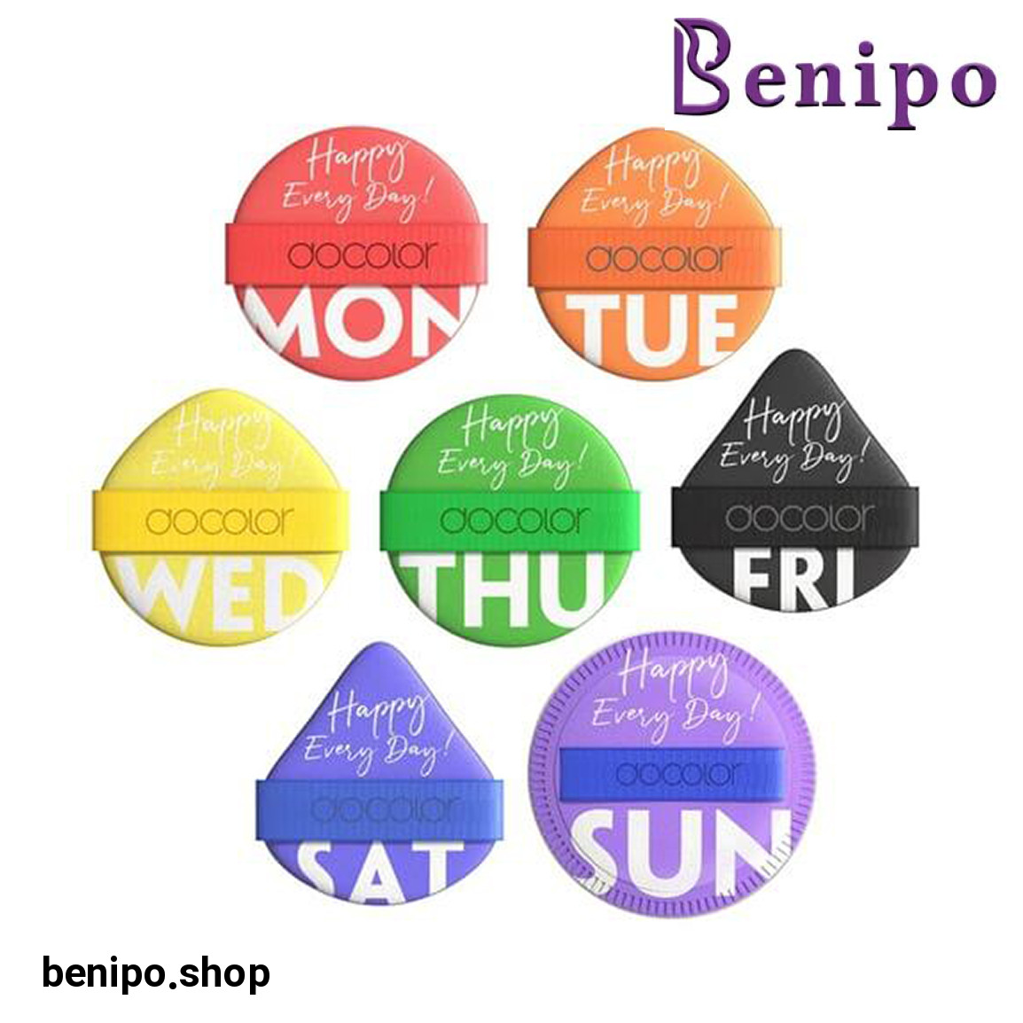 ست پاف بسته 7 عددی