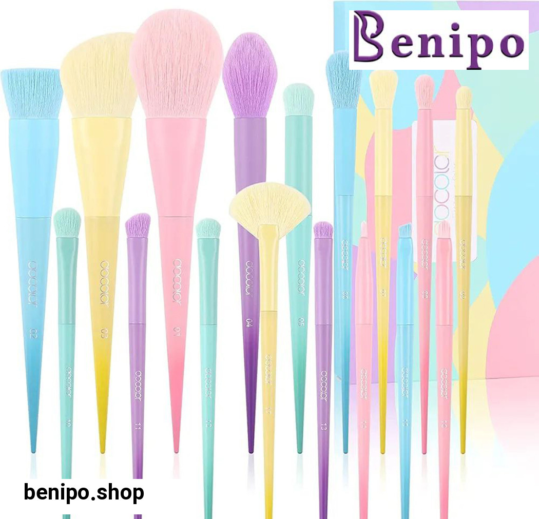 ست براش مدل Unicorn بسته 17 عددی