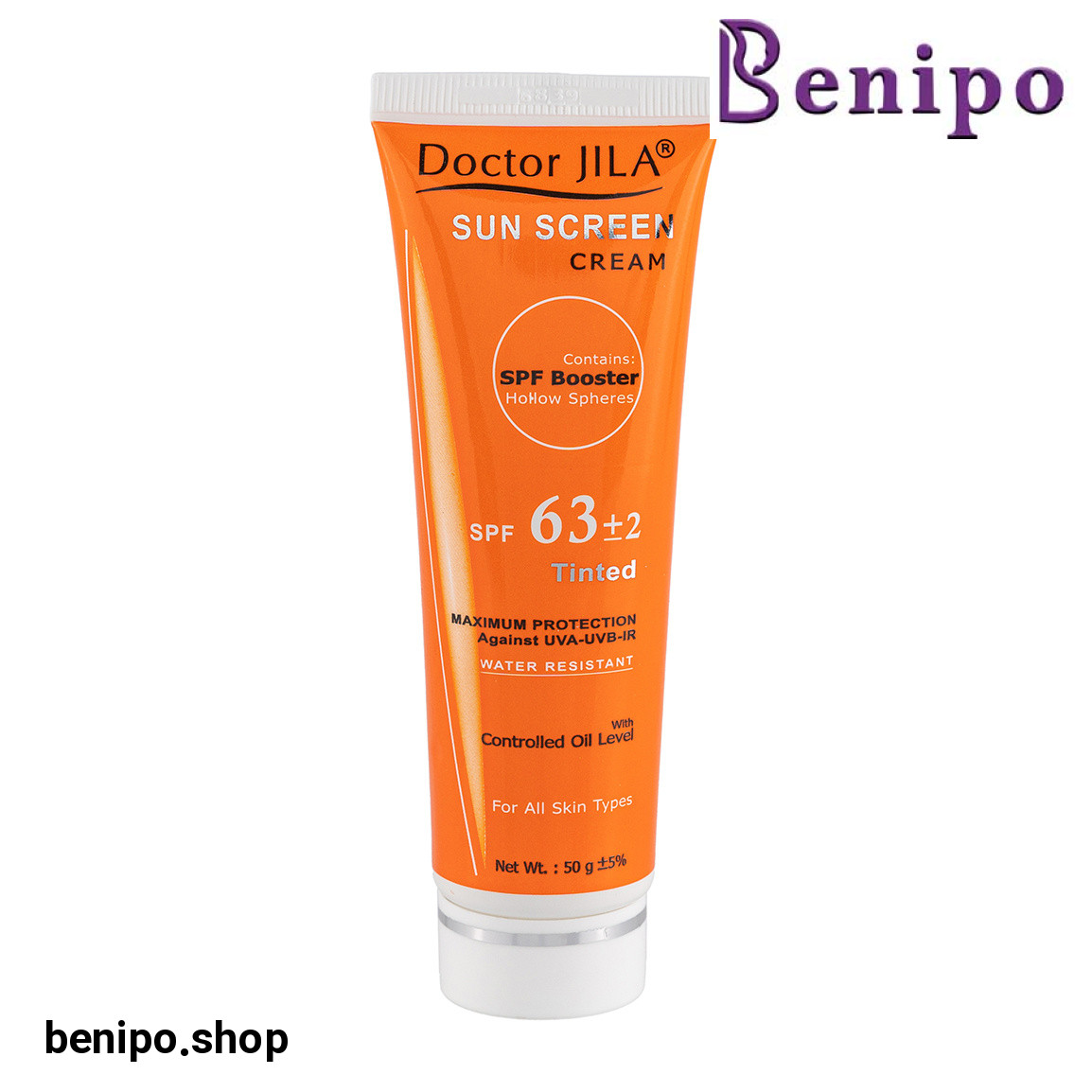 کرم ضد آفتاب اس پی اف 63 رنگی