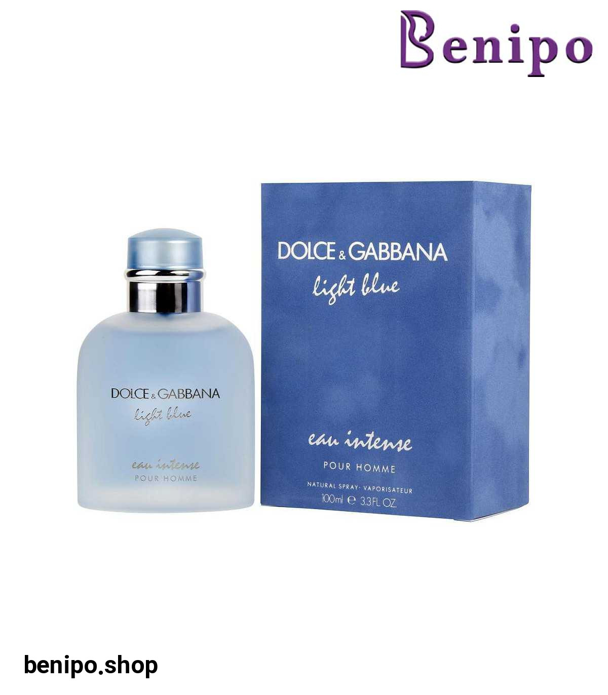 ادو پرفیوم مردانه مدل Light Blue Intense حجم 100 میل