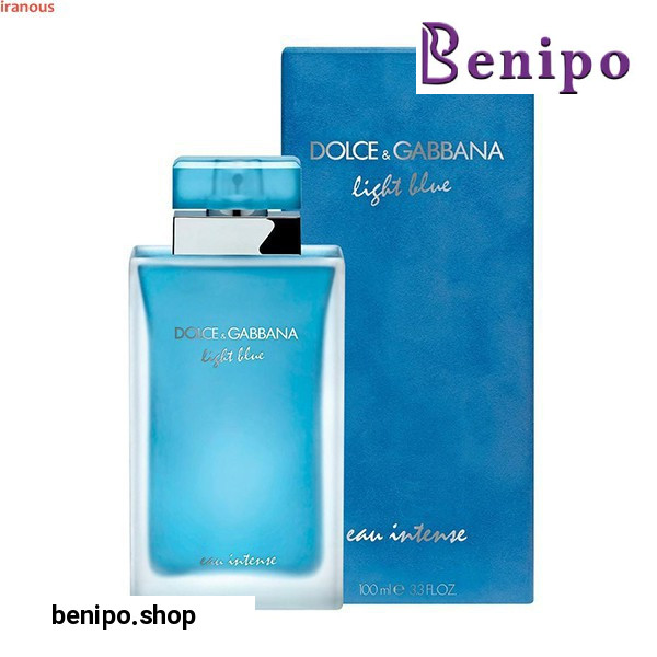 ادو پرفیوم زنانه مدل Light Blue Intense حجم 100 میل