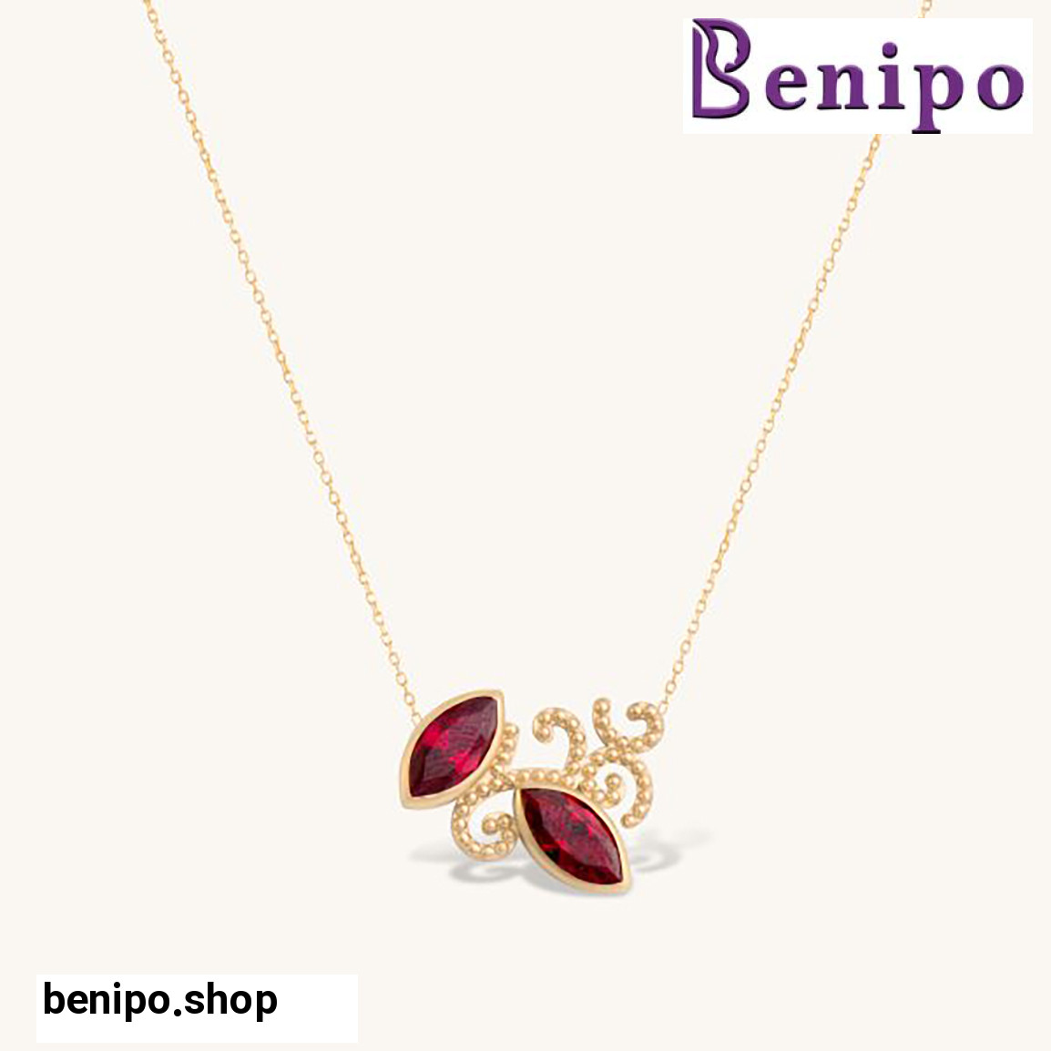 گردنبند طلا مدل آلان