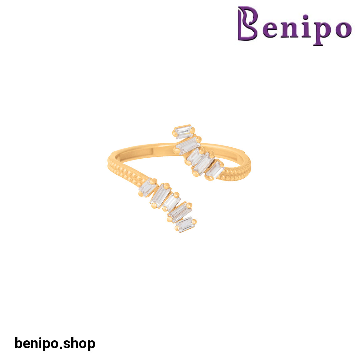 انگشتر طلا مدل دو سر باگت