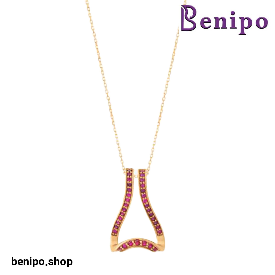 گردنبند طلا مدل ونوس