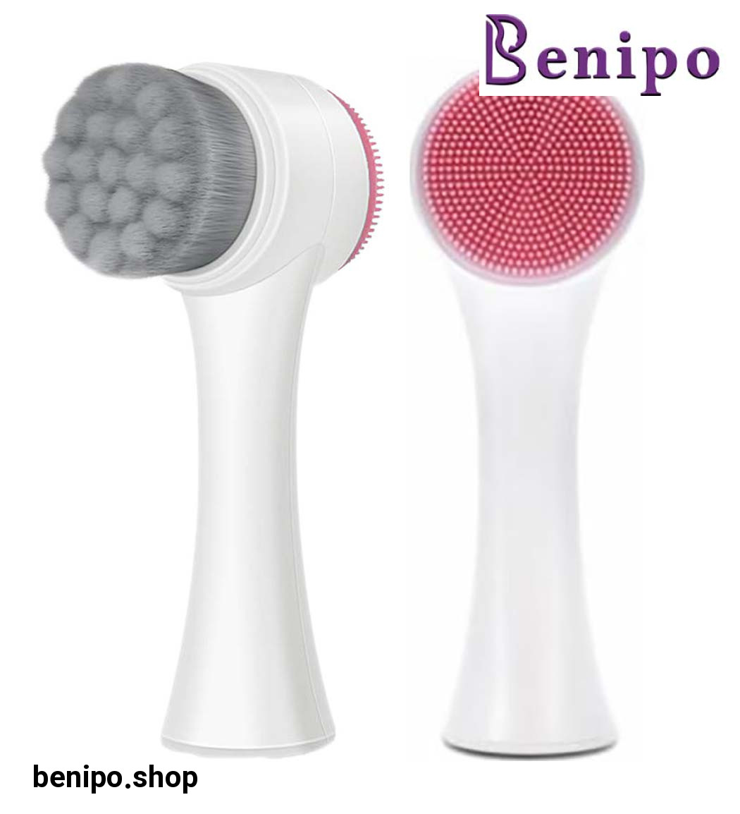 فیس براش دستی دو سر ارسال با رنگ رندوم