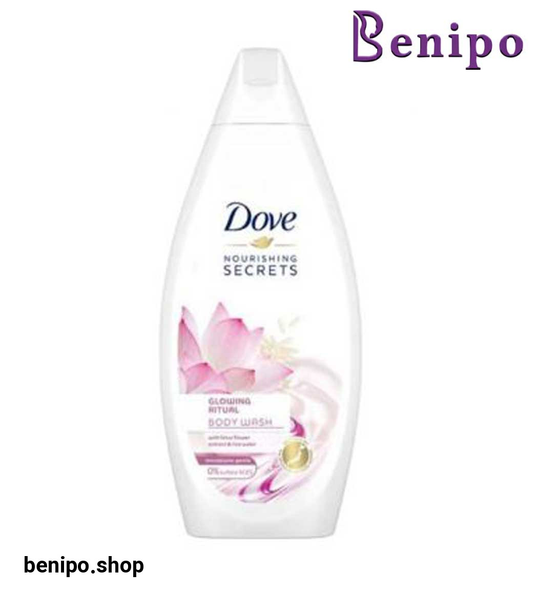 شامپو بدن درخشان کننده حاوی لوتوس و آب برنج 500میل