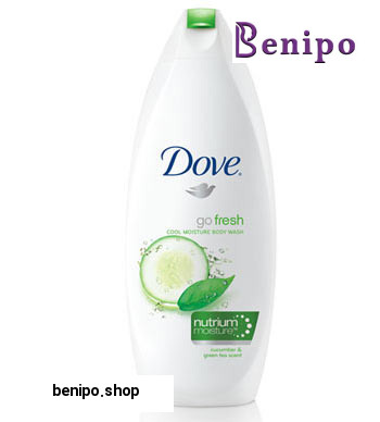 شامپو بدن با عصاره خیار و چای سبز