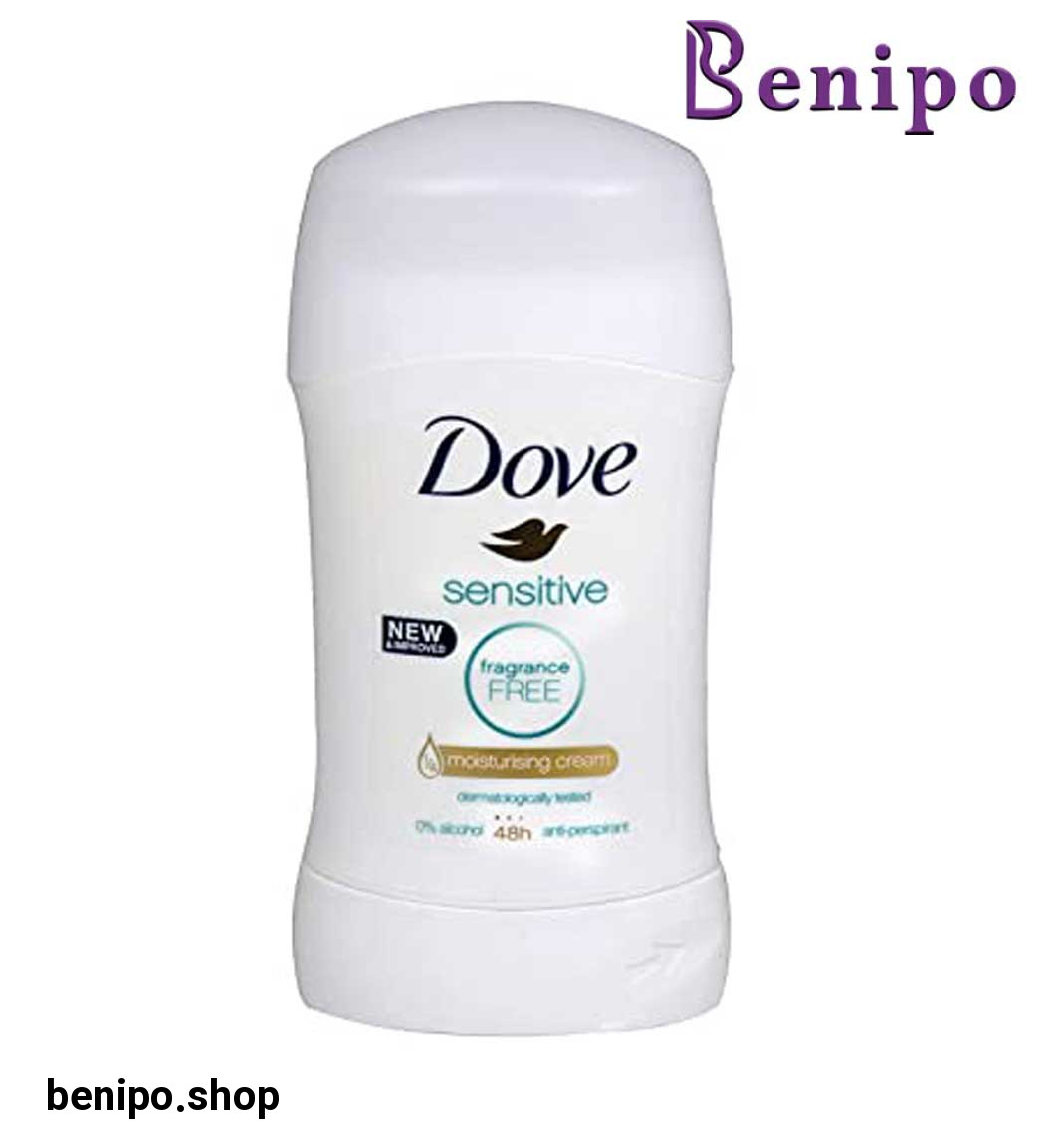 دئودورانت صابونی مدل مرطوب کننده مخصوص پوست حساس حجم 40 گرم