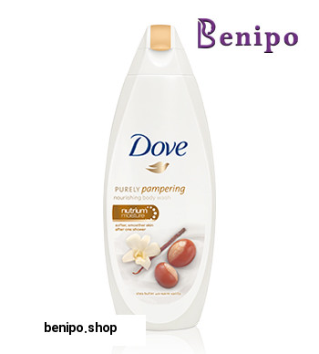 شامپو بدن کرمی حاوی شی باتر و وانیل