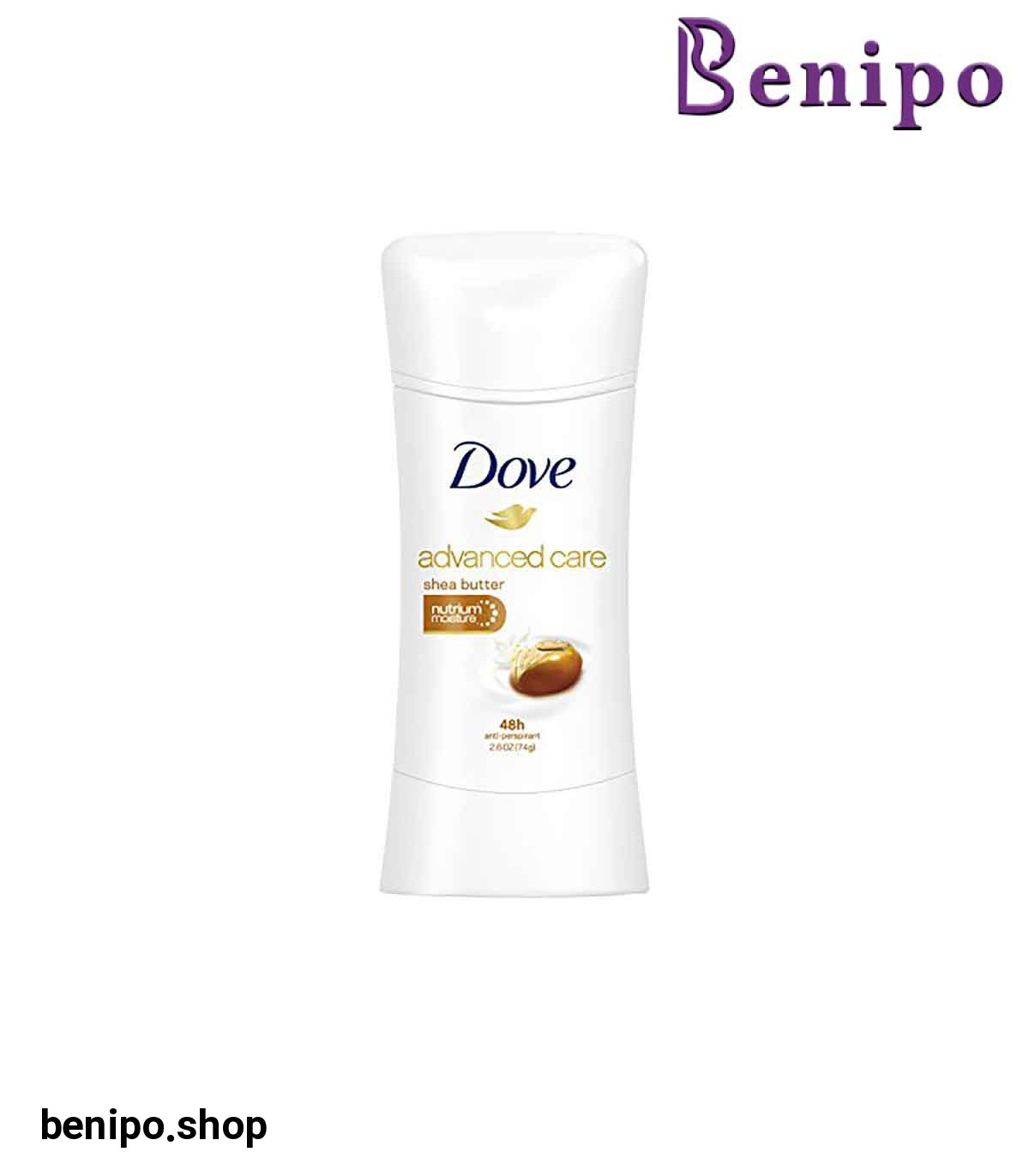 دئودورانت ضد تعریق زنانه مدل SHEA BUTTER حجم 75 گرم