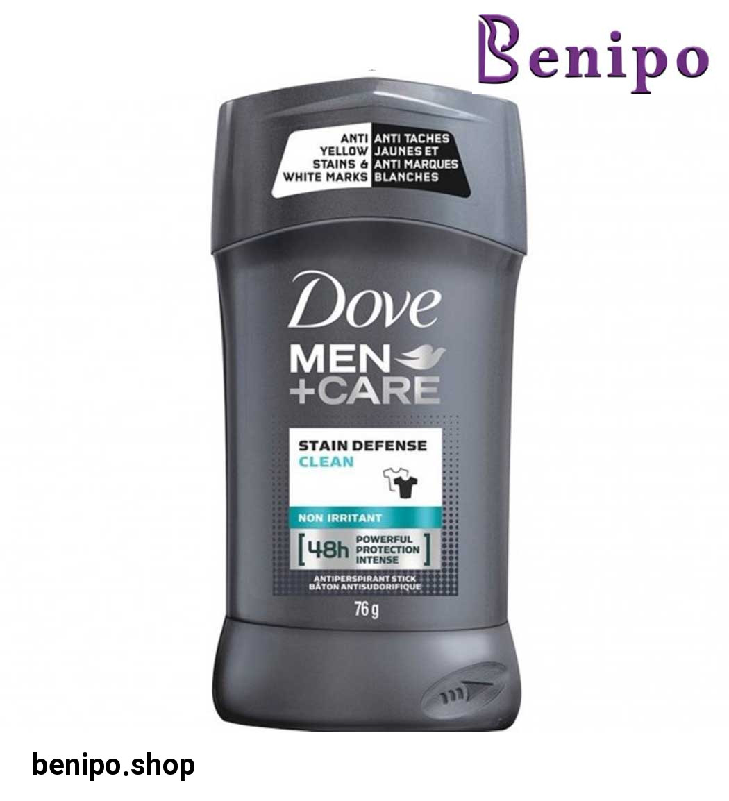 مام ضد تعریق ضد عفونی کننده مردانه مدل 76 گرمی stain defense clean