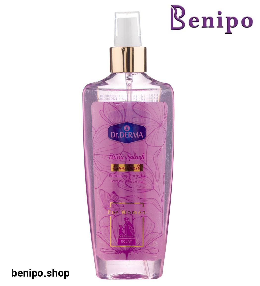 بادی اسپلش زنانه مدل اکلت حجم 200 میل