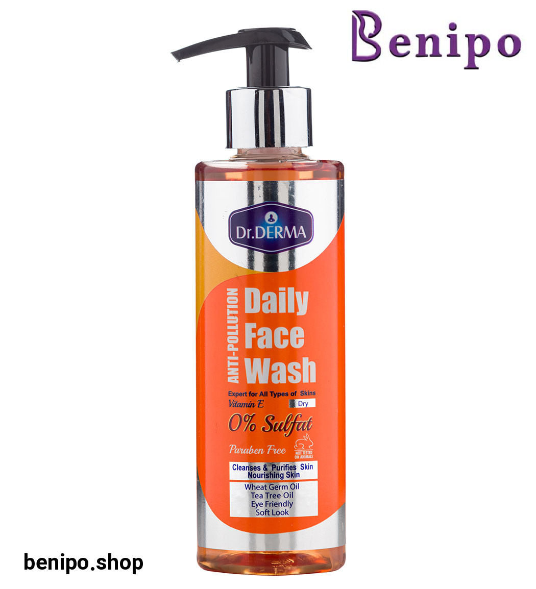 فیس واش نارنجی مخصوص پوست خشک حجم 250 میل