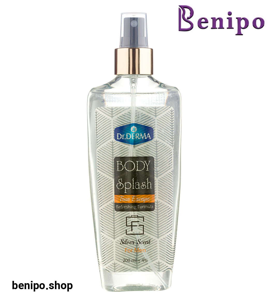 بادی اسپلش مردانه مدل سیلورسنت حجم 200 میل