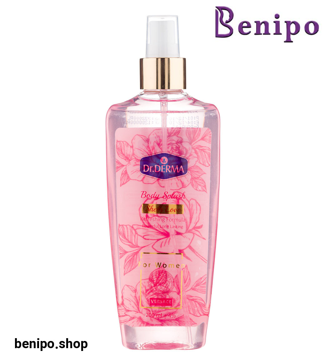 بادی اسپلش زنانه مدل ورساچه حجم 200 میل