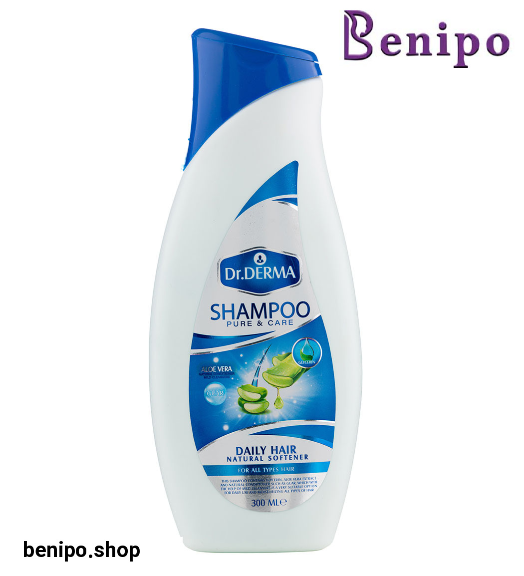 شامپو مو روزانه حاوی آلوئه ورا حجم 300 میل