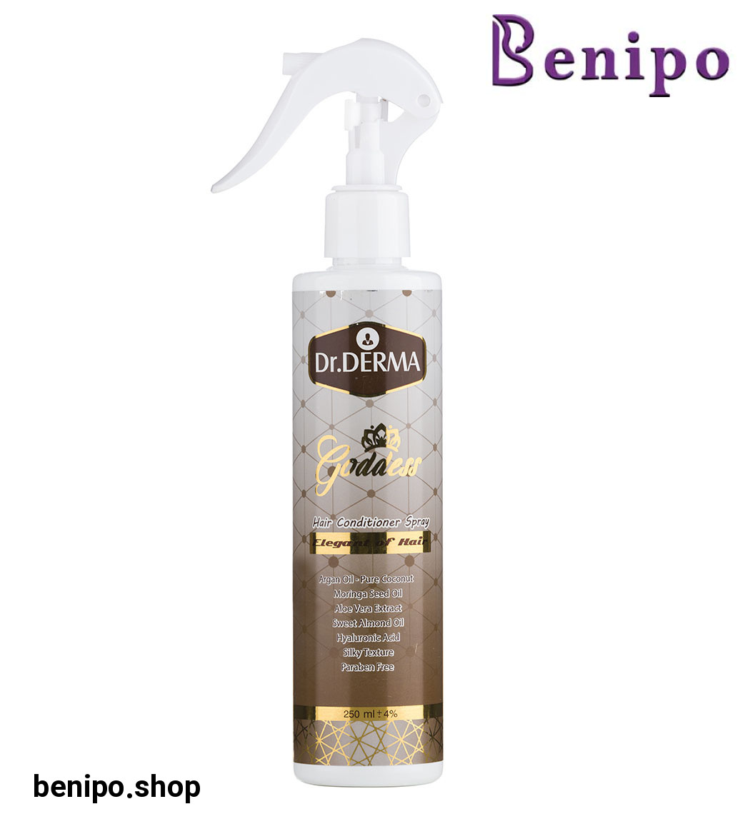 اسپری نرم کننده و گره بازکن مو حاوی روغن آرگان و بادام حجم 250 میل