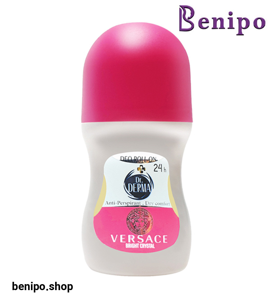 دئودوانت رولی زنانه مدل Versace Bright Crystal حجم 50میل