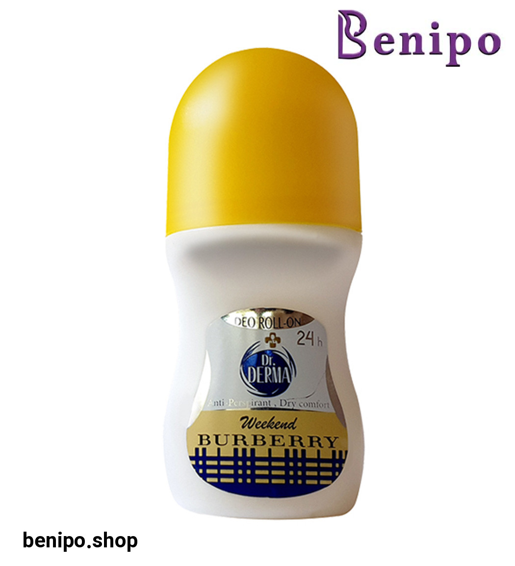 دئودوانت رولی زنانه مدل Weekend Burberry حجم 50میل