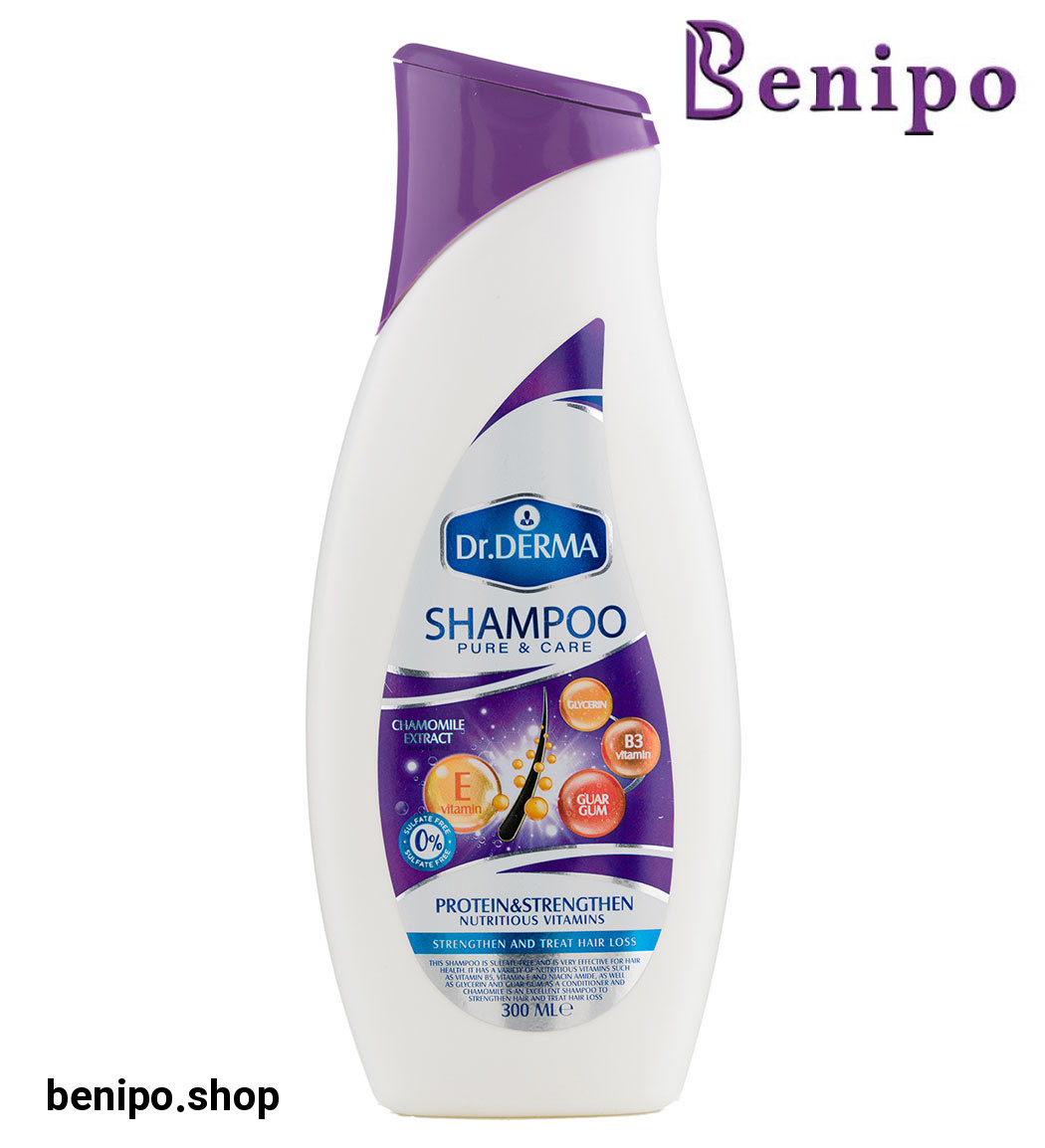 شامپو فاقد سولفات پروتئینه و تقویت کننده حجم 300 میل