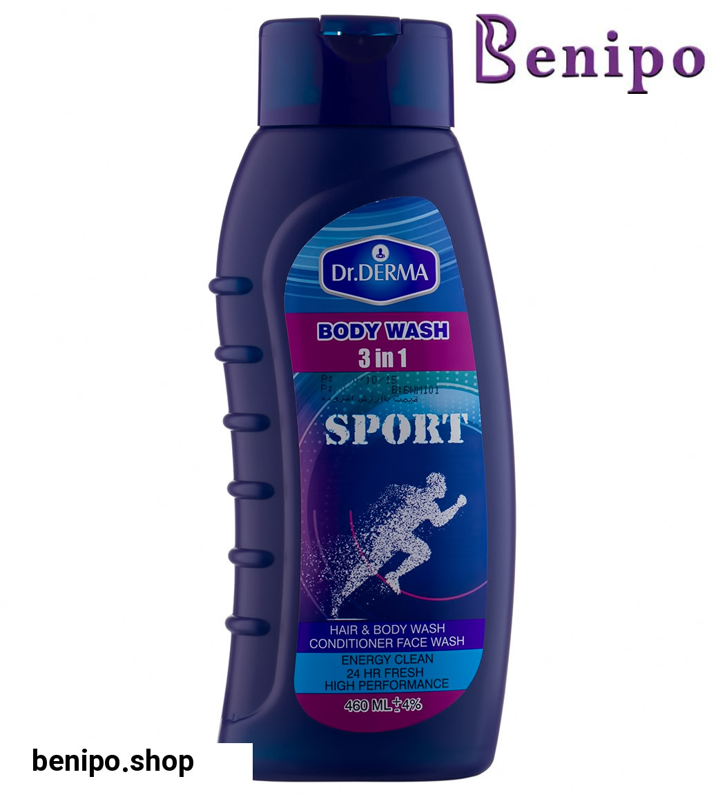شامپو بدن اسپورت مردانه چند منظوره 460 میل
