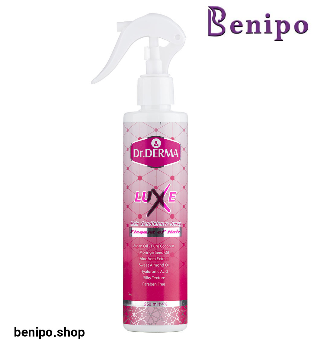 اسپری نرم کننده و گره بازکن مو حاوی روغن مورینگا و نارگیل حجم 250 میل