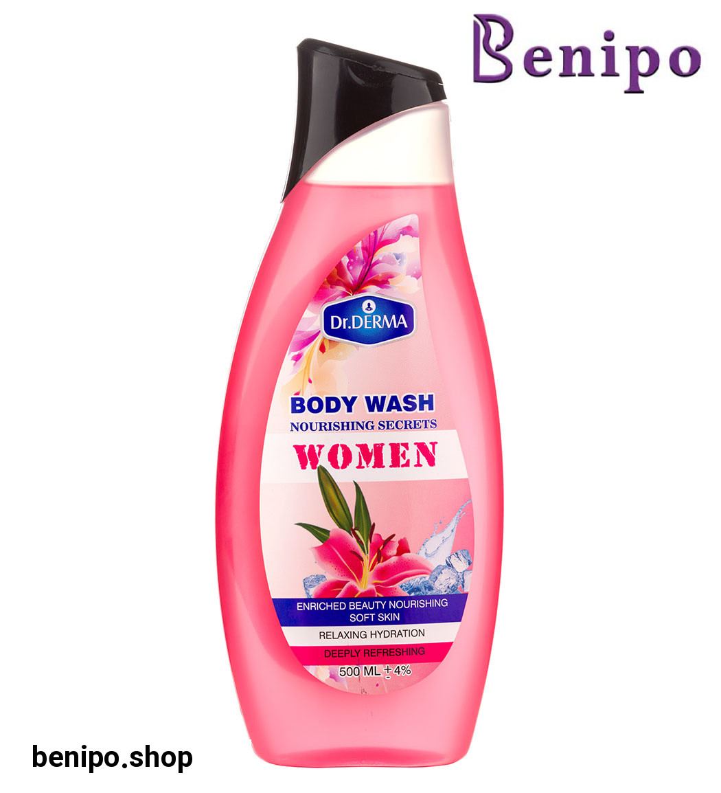 شامپو بدن زنانه رازهای لطافت 500 میل