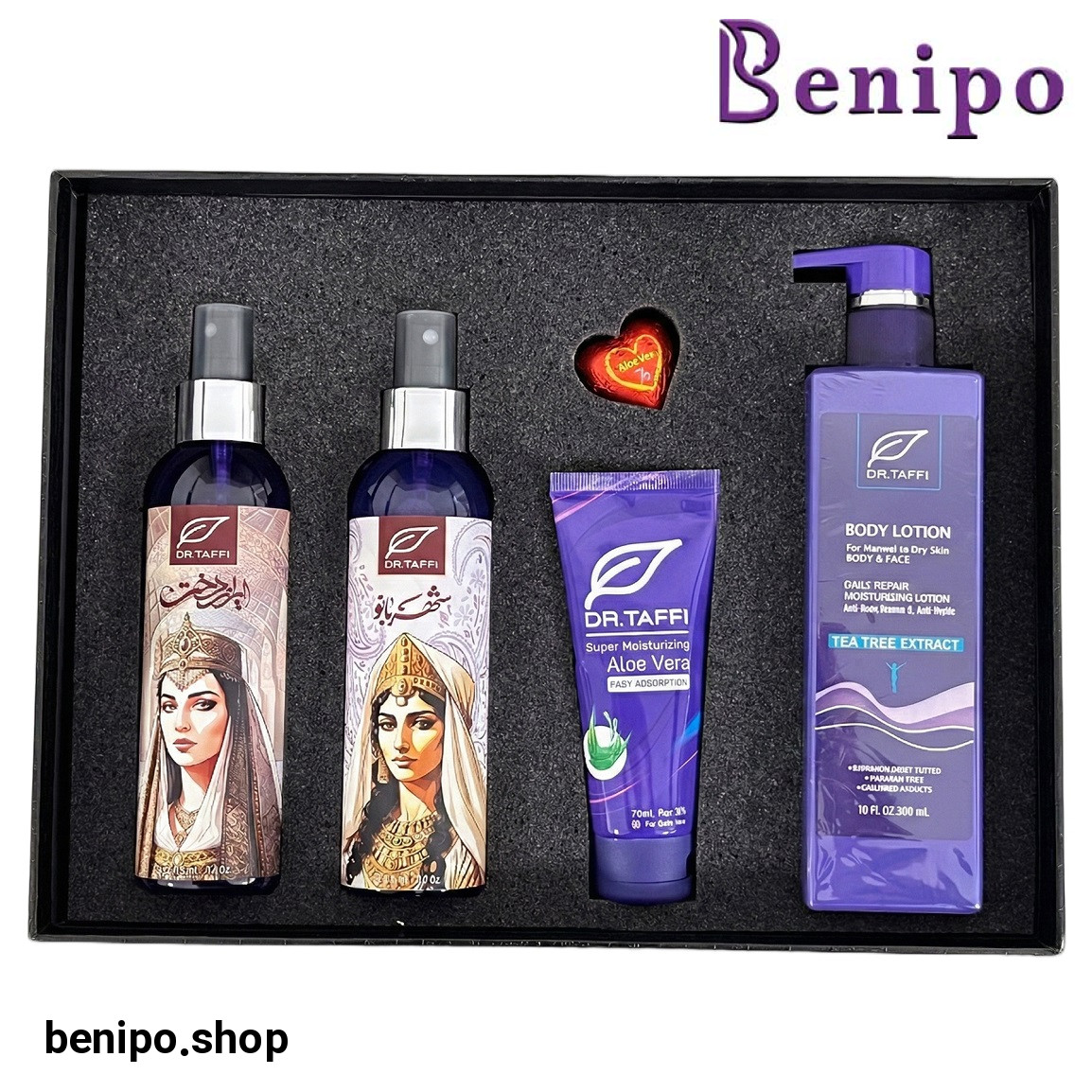 پک هدیه 4 عددی روز زن شامل بادی اسپلش، لوسیون و آبرسان