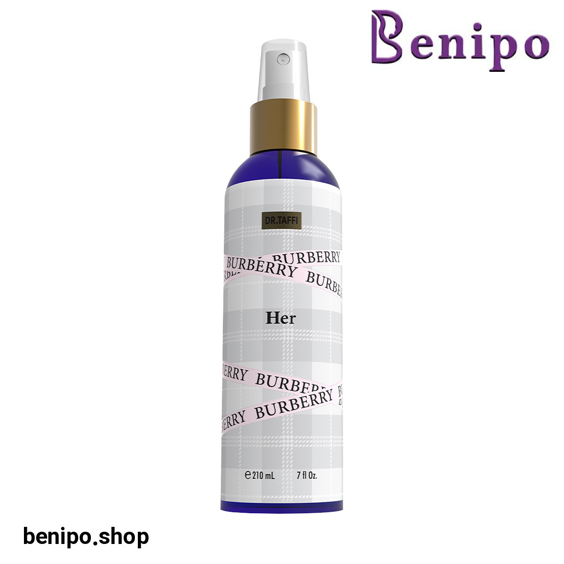 بادی اسپلش زنانه مدل Burburry Her حجم 210 میلی لیتر