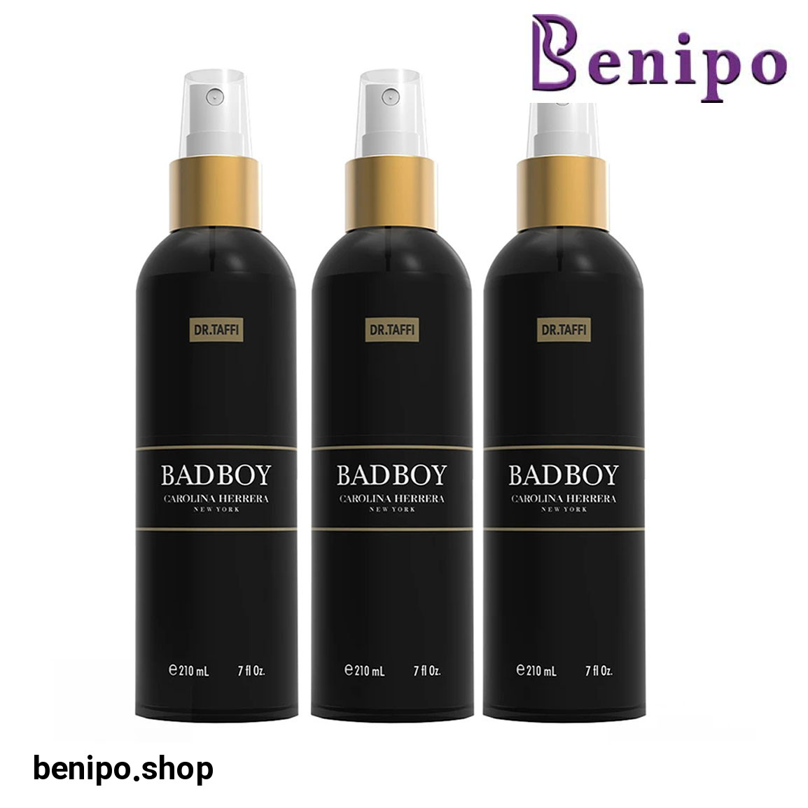 پک 3 عددی بادی اسپلش مردانه مدل Carolina Hera Bad Boy حجم 210 میلی لیتر