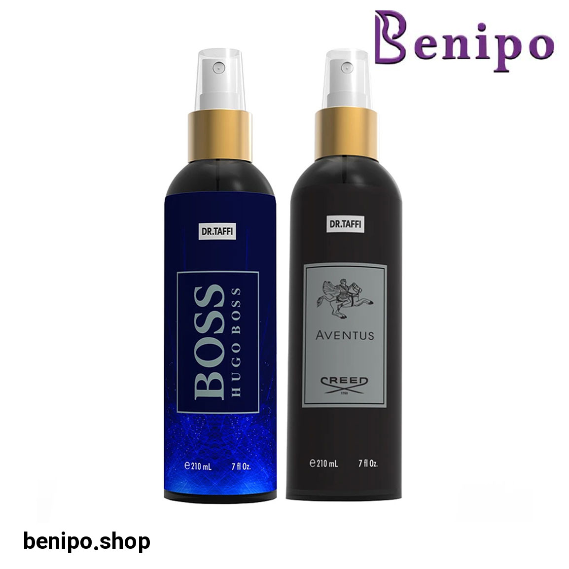 پک 2 عددی بادی اسپلش مردانه مدل Creed AVENTUS و Hugo Boos